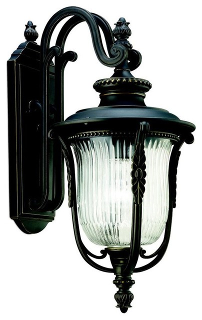 KICHLER 49002RZ Luverne Traditional European Outdoor Wall Sconce