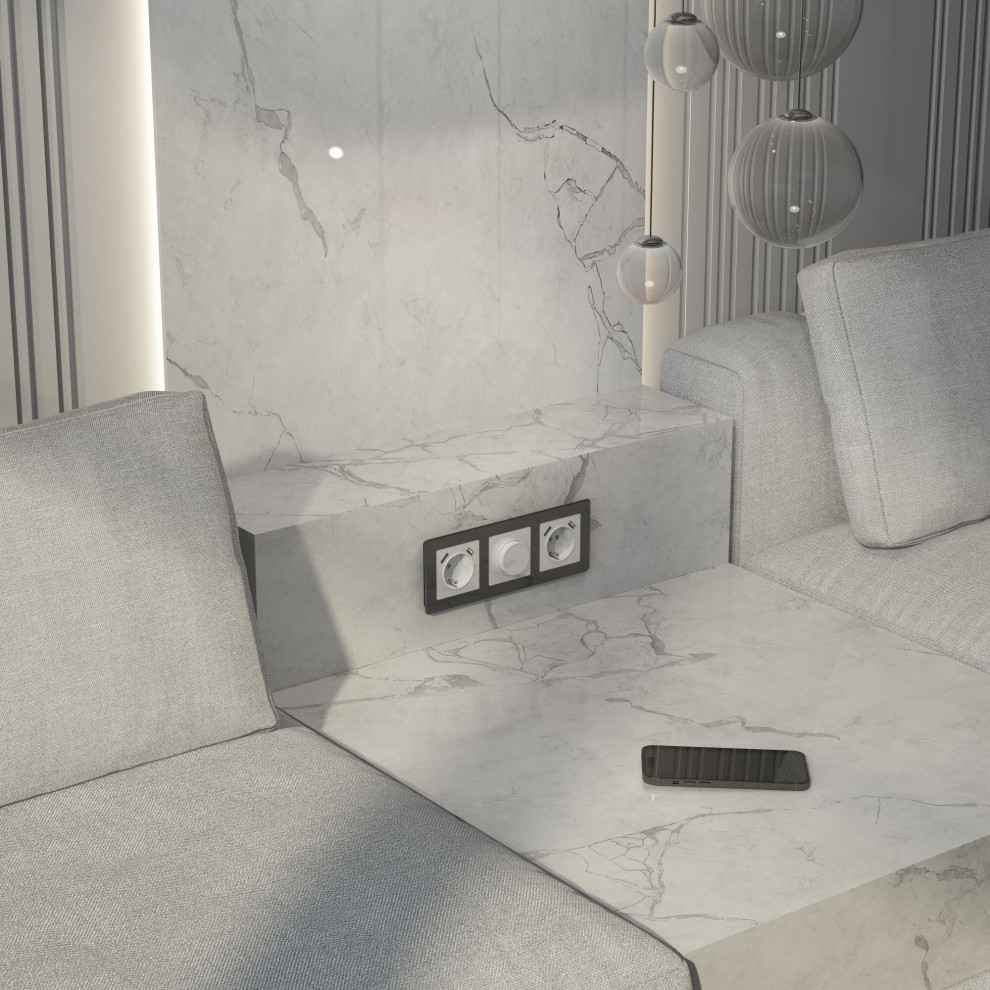 Белые акриловые механизмы