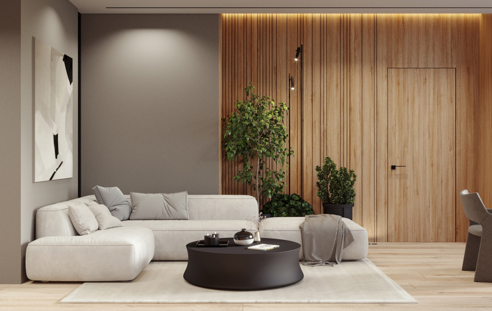 Функциональная двухкомнатная квартира