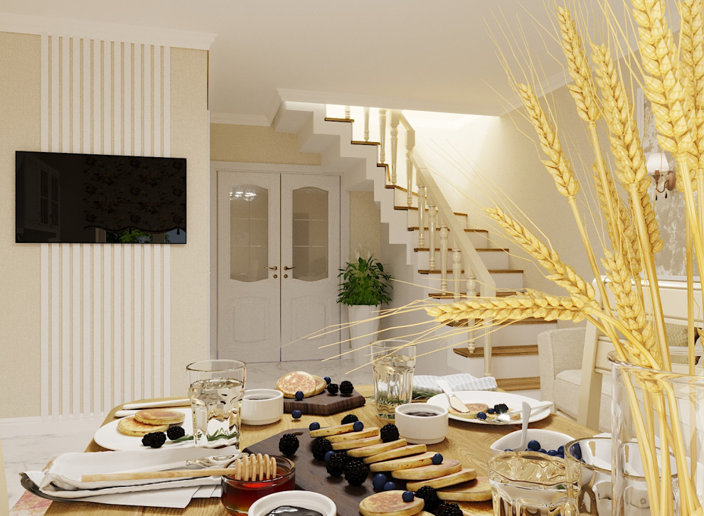 Кухня гостинная