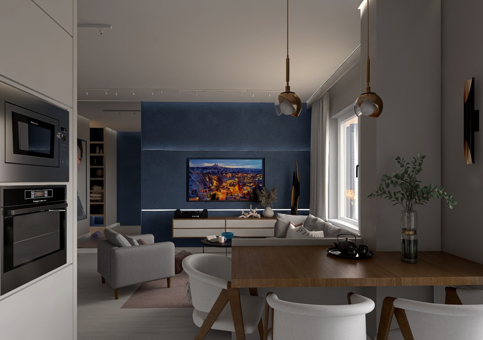 Двухкомнатная квартира для молодой девушки