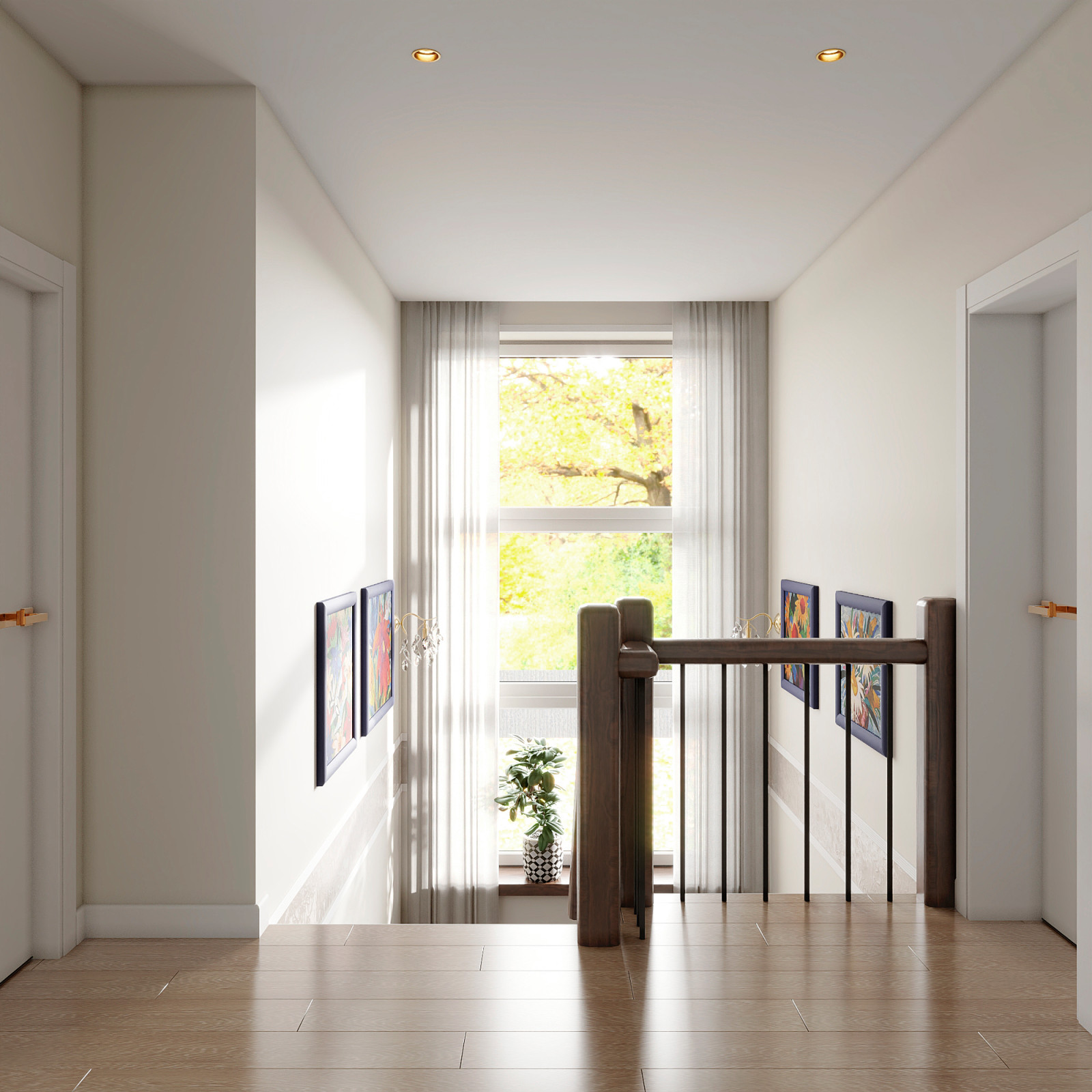 Проект в коттеджном посёлке Каменки