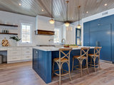 Beach Style Kitchen by StyleQ Construction Inc.
