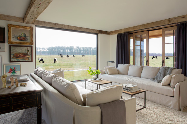 The Grey Barn country-living-room