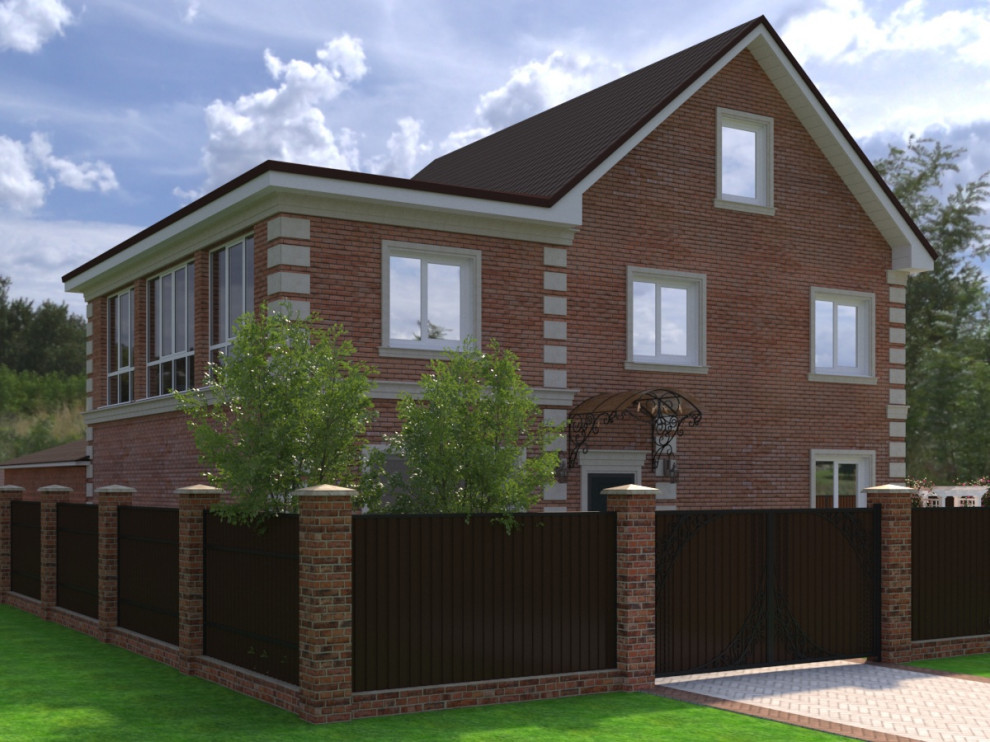 Ладшафтный дизайн участка с частным домом