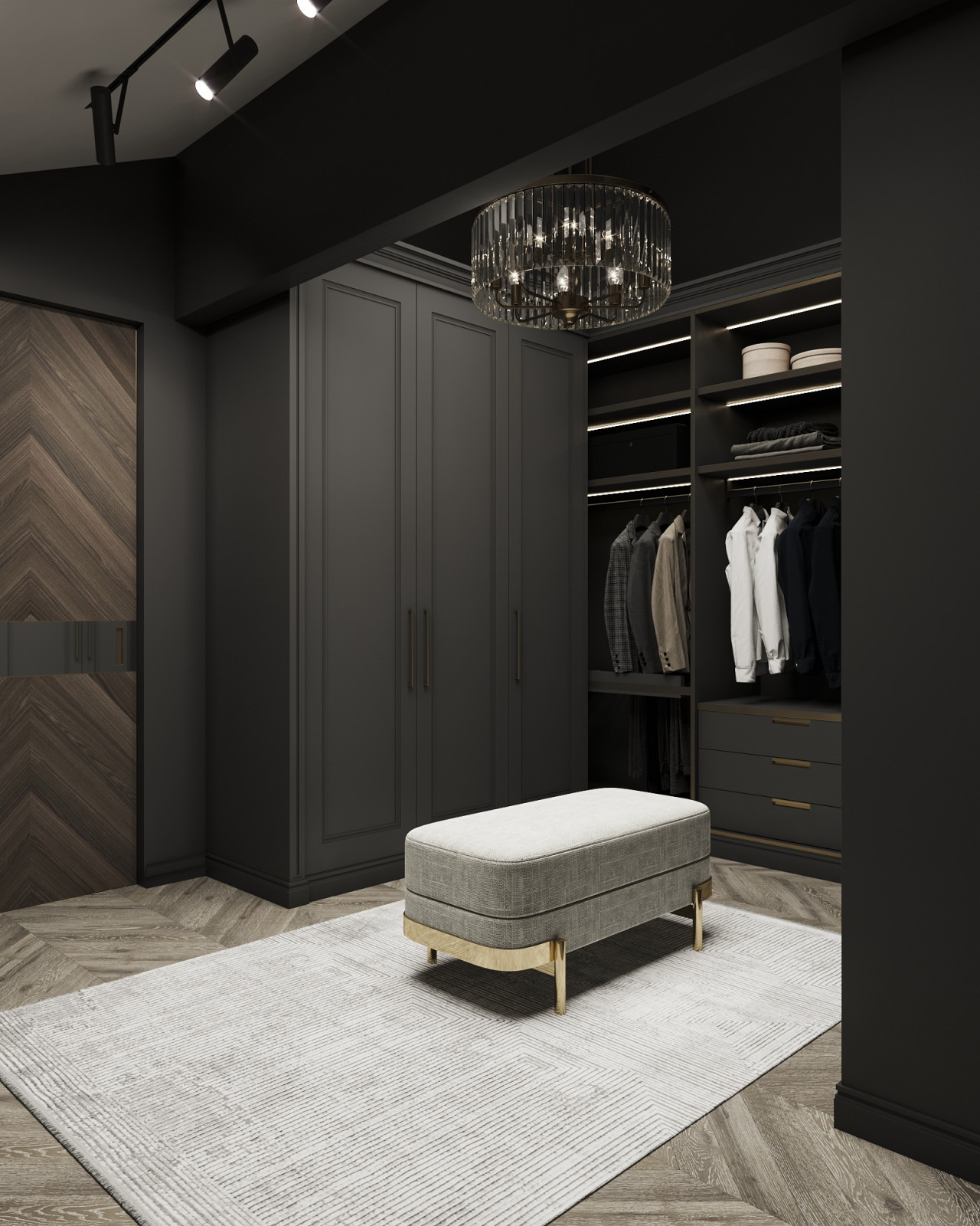 Фахверковый дом на 300 м2, в стиле ар-деко