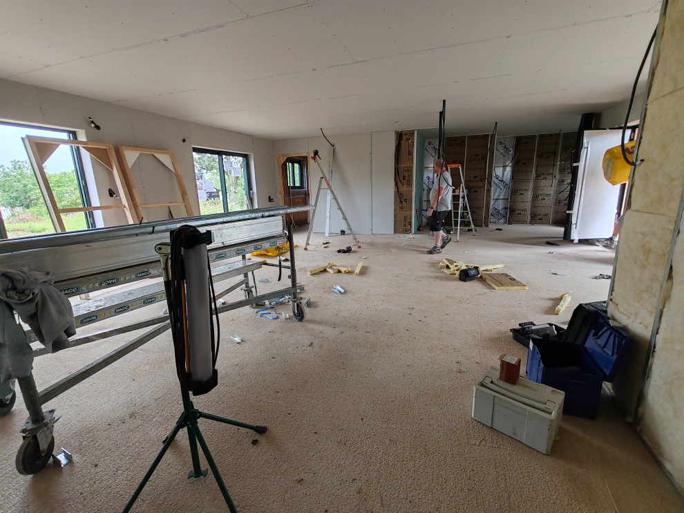 Projet en cours : construction maison neuve