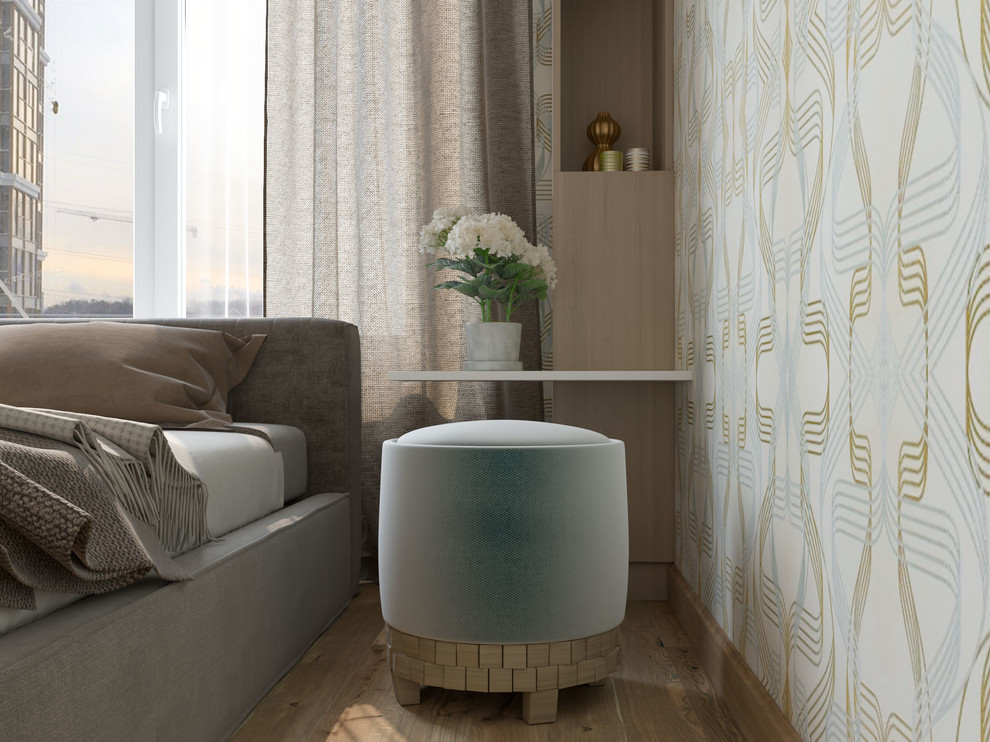 Квартира для семьи "Из трешки в четырехкомнатную". 3 D визуализация.