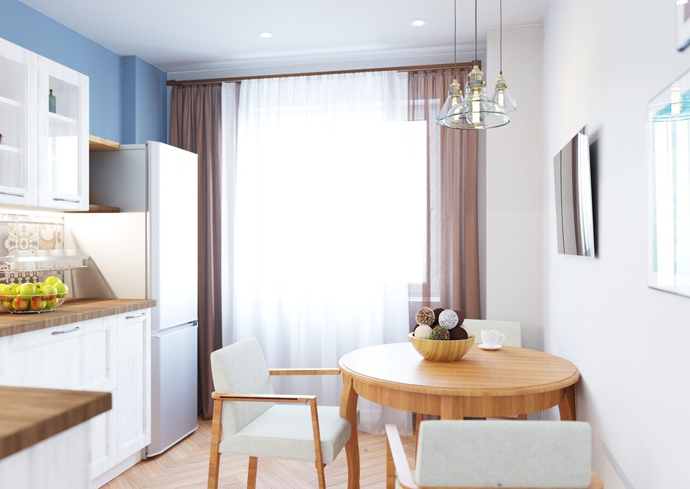 Уютная скандинавия с яркими акцентами