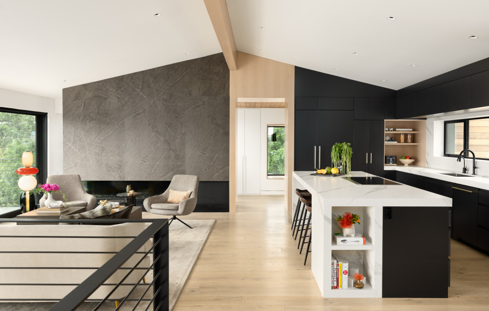 Los Altos Hills - Modern - Kitchen - San Francisco - by Amy Friedberg ...