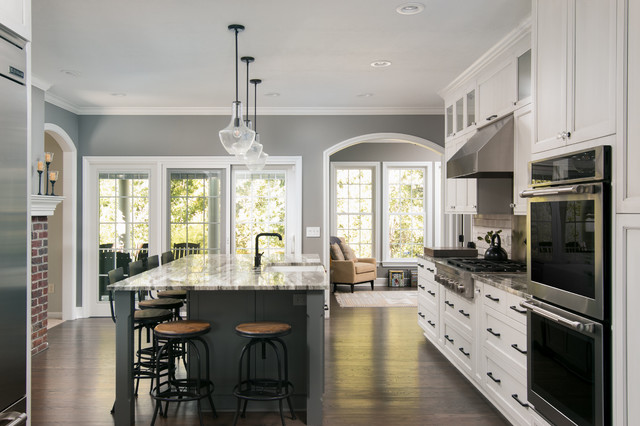 Transitional Kitchens classique-cuisine