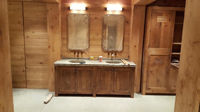 Our Work rustic-bathroom