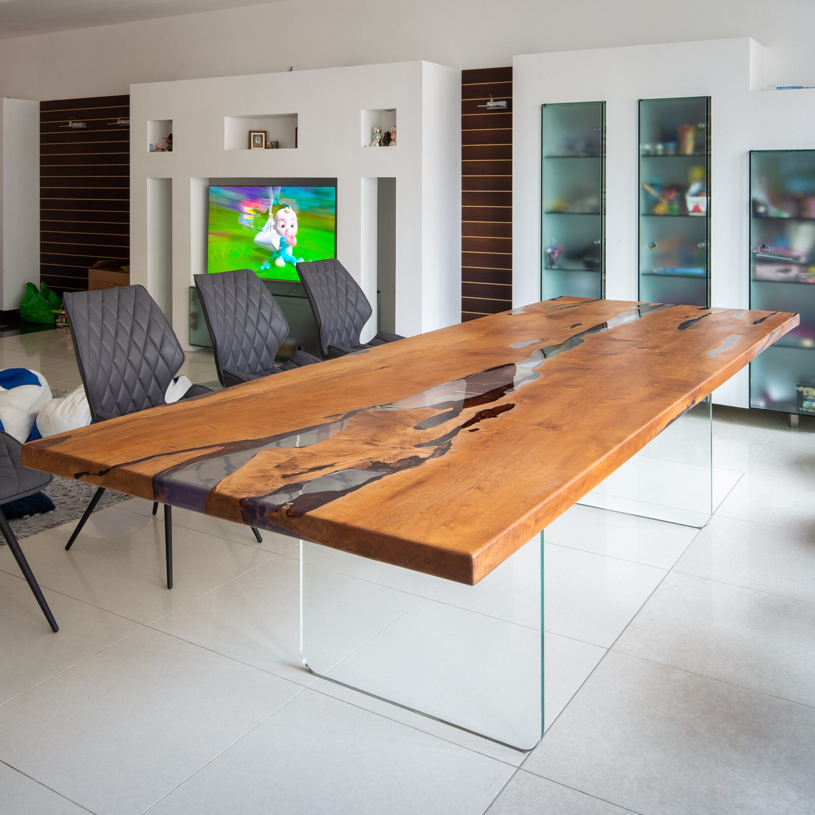 Стол "Miami Glass" by Hard Massive