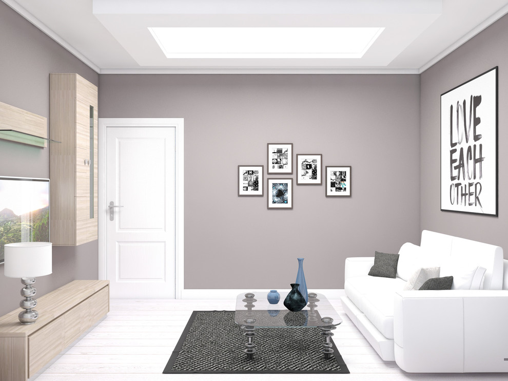 Современный интерьер в светлых тонах