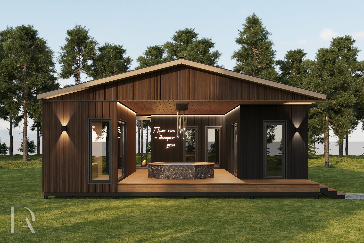 Банный комплекс на Байкале 83,9 м2