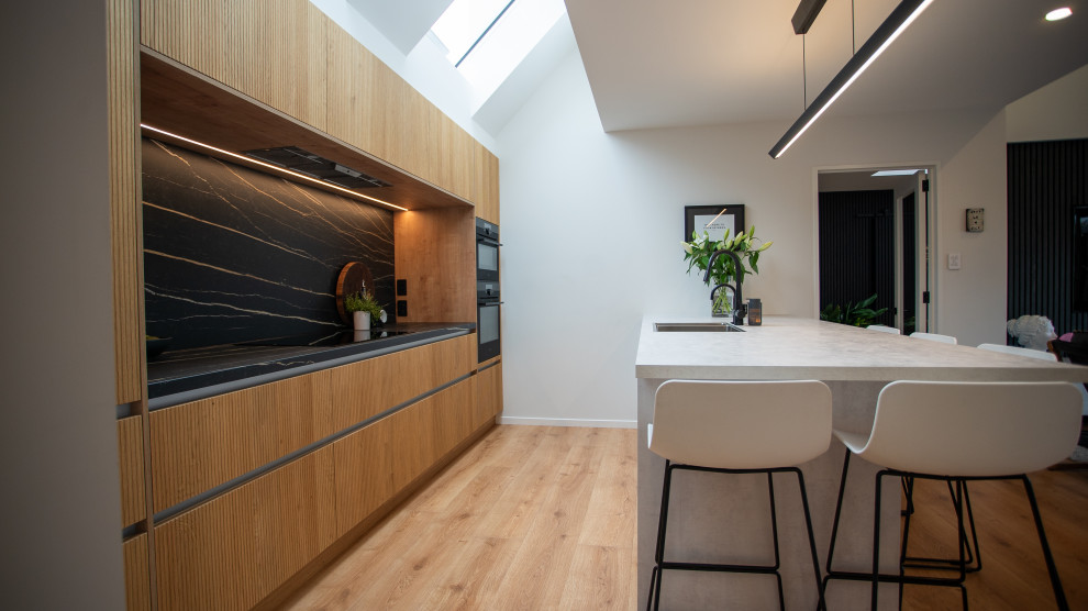Oak and Drama Kitchen Renovation