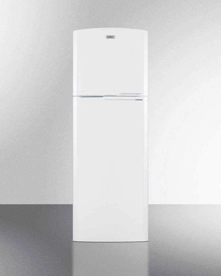 Summit FF946WIM 22"W Top Mount Refrigerator-Freezer With Icemaker - White