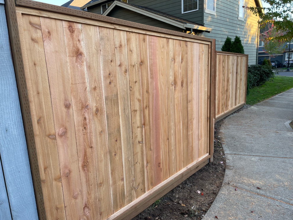 Picture Frame Fence