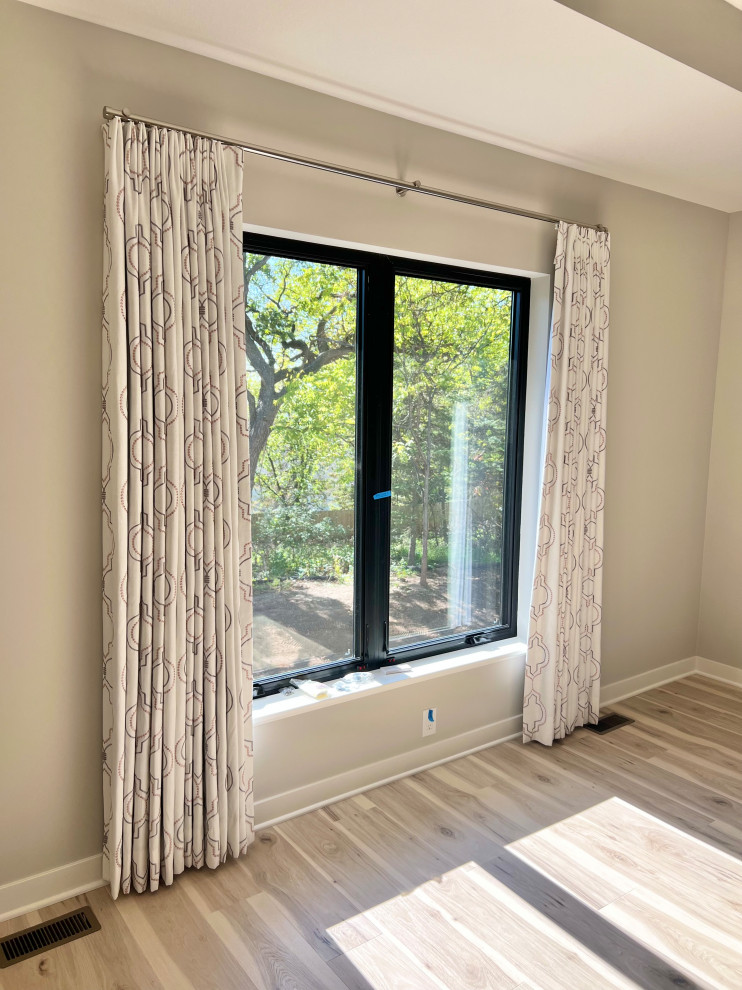 Double Width, Tack Top Pleated Drapery Panels