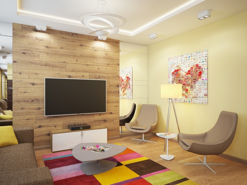 ДИЗАЙН-ПРОЕКТ ДВУХУРОВНЕВОЙ КВАРТИРЫ 203 М2