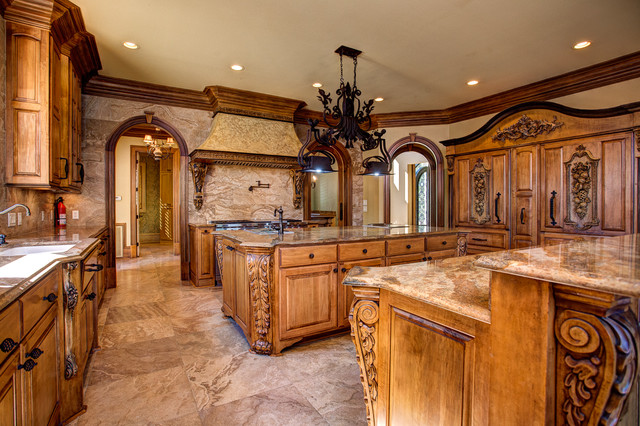 Valley Falls Estate classico-cucina