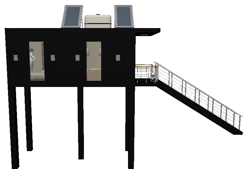 ПРОЕКТ МИНИ ДОМА ДЛЯ ОТДЫХА ПЛОЩАДЬЮ 12 КВ.М