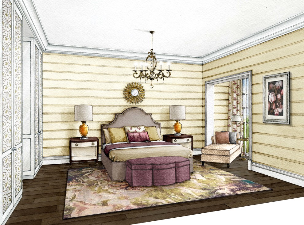 розовая спальня