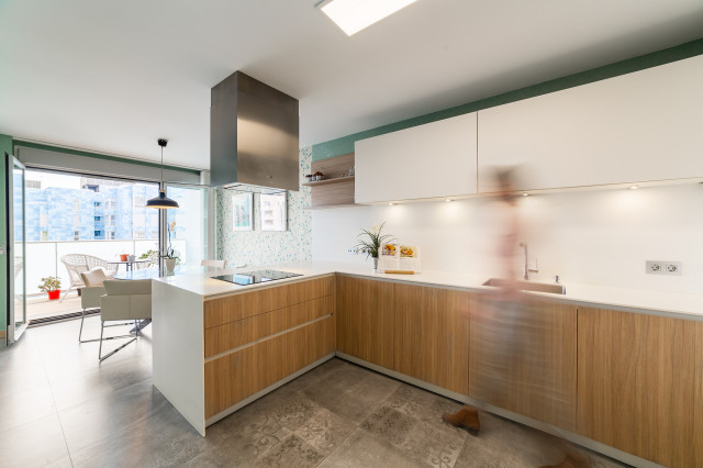 Interiorismo de vivienda modern-kitchen