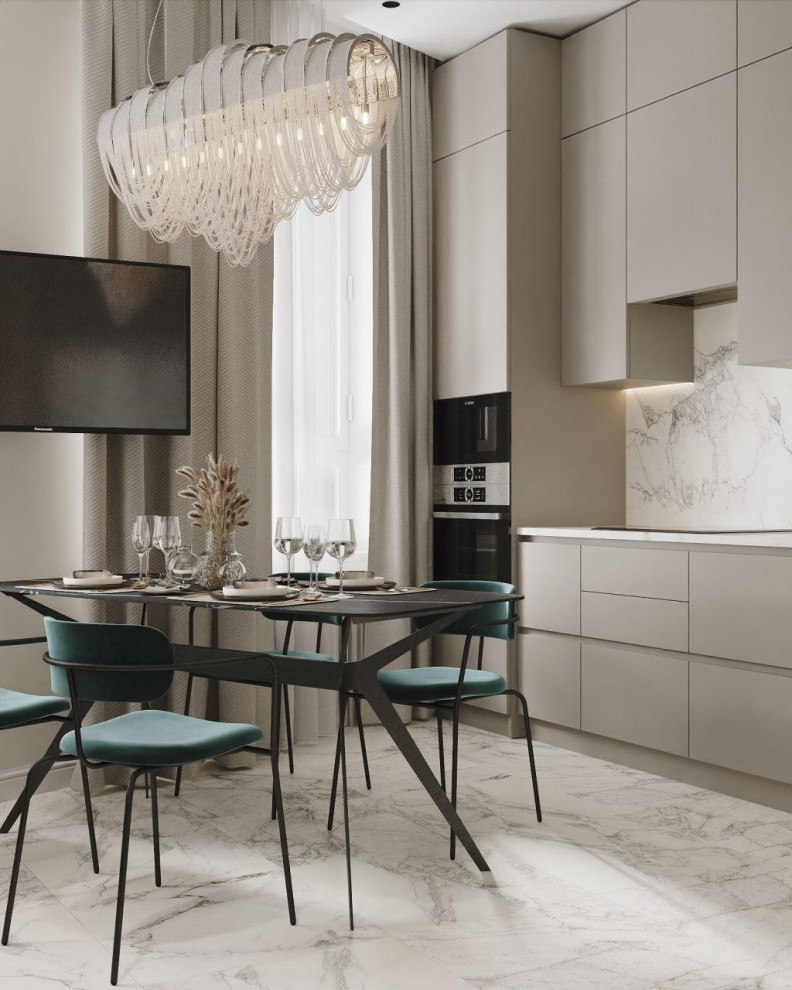 Раменки. Элегантный минимализм для молодой семьи