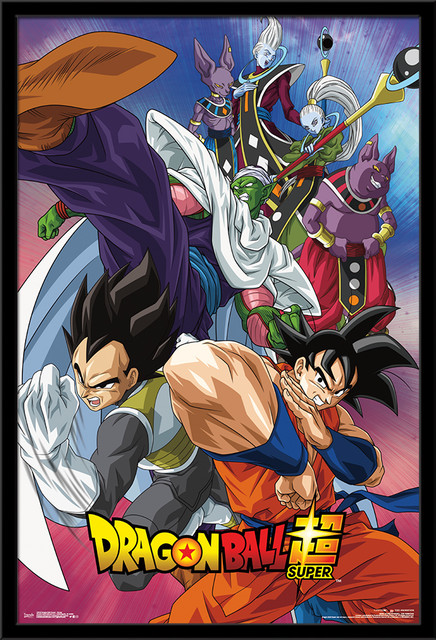 Dragon Ball Super Group Poster Contemporary Kids Wall Decor By Trends International Houzz