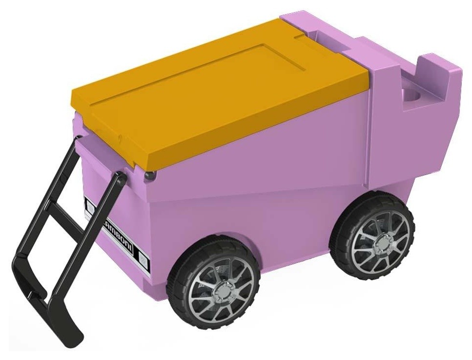 Zamboni Cooler on Wheels, Hot Pink Contemporary Coolers And Ice