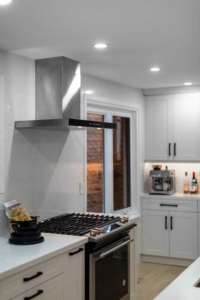 Kitchen - transitional kitchen idea in Toronto