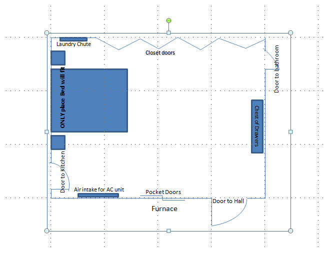 Too Many Doors in Bedroom