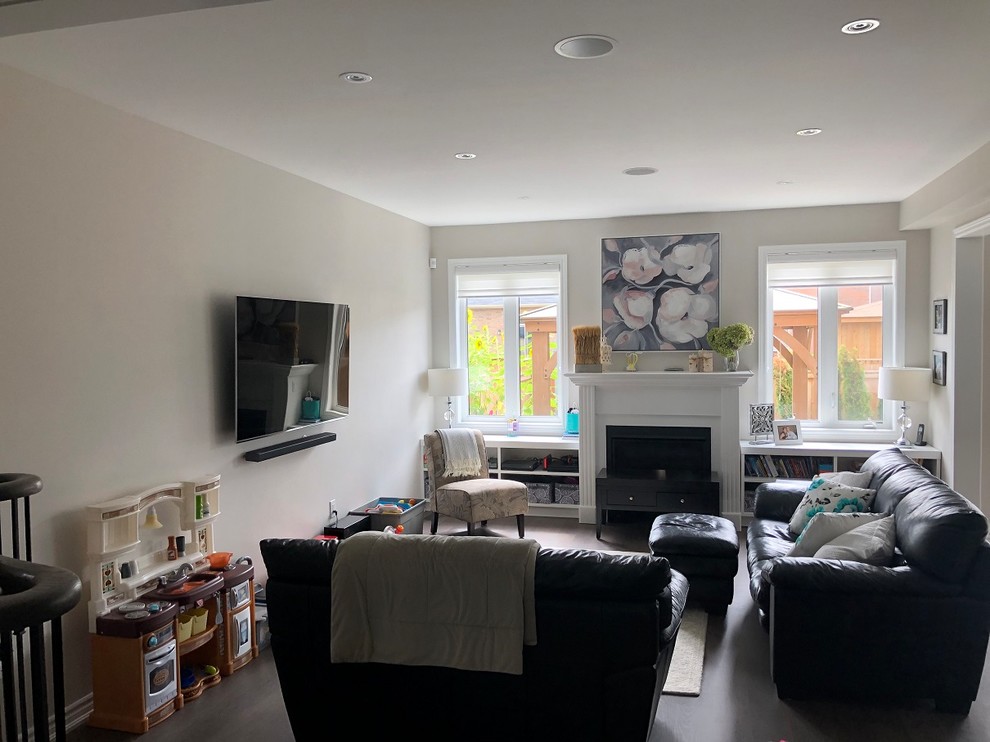 15' x 20' Great Room Large Wall Ideas