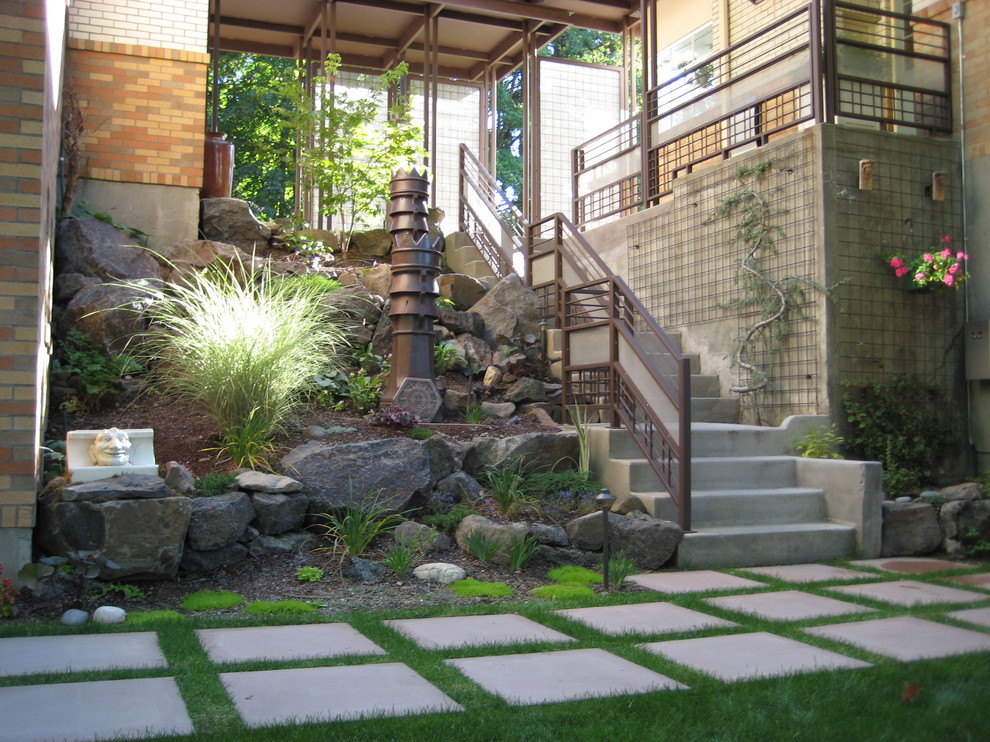 Cannon Hill Residence Traditional Garden Seattle by TERRABELLA, inc. Houzz AU