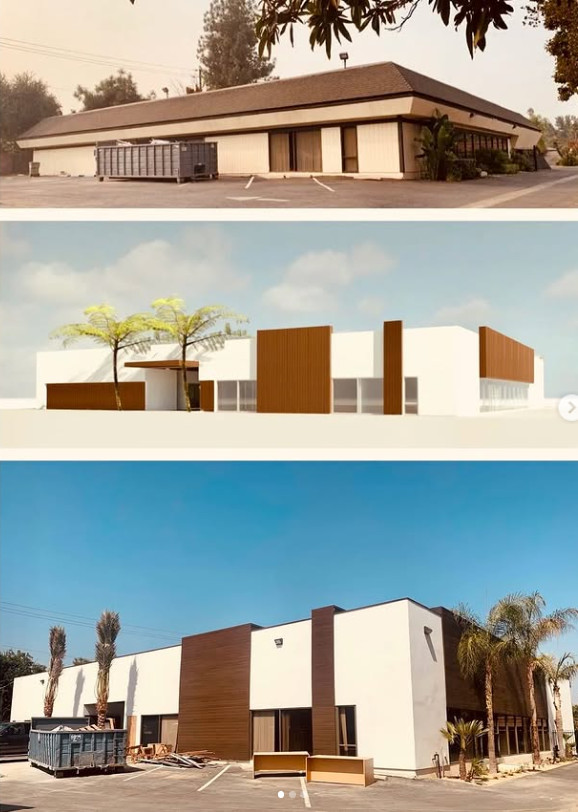 Exterior Remodel for Spa & Surgical Center in Fresno