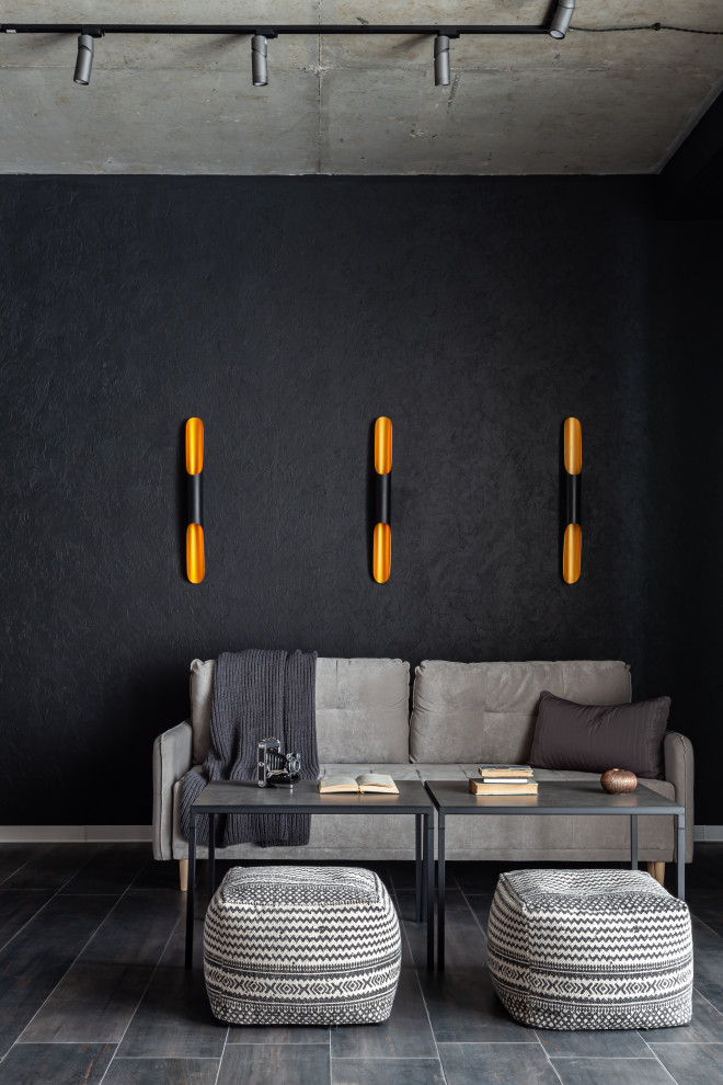 Квартира в черном