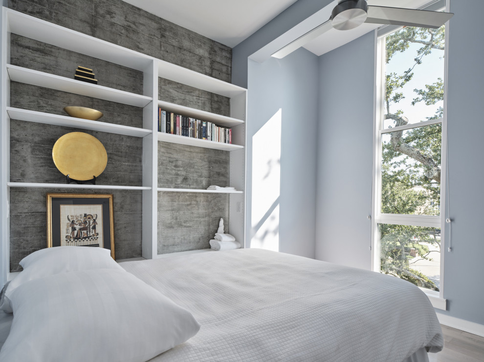 This is an example of a modern bedroom in New Orleans.