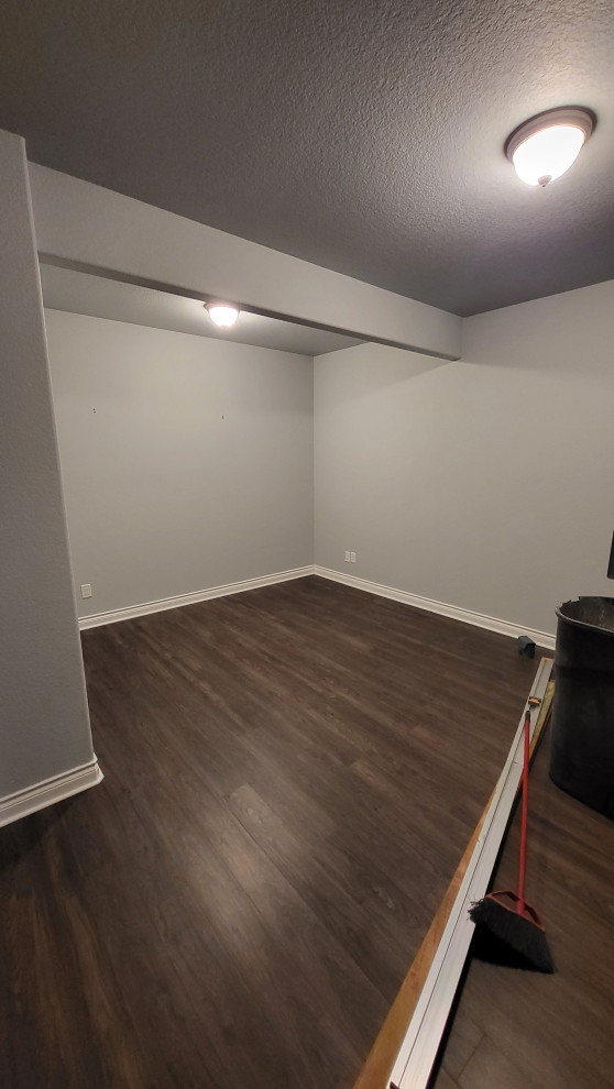 Closet Addition in Basement Bedroom