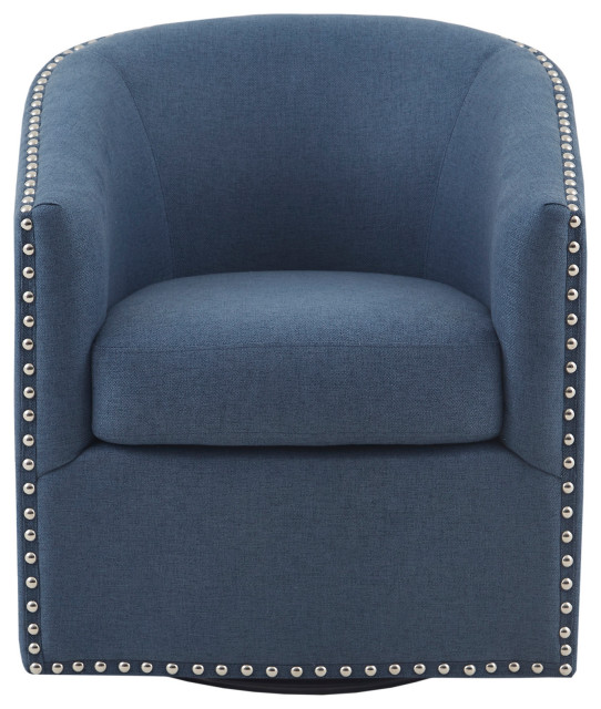 Madison Park Tyler Swivel Chair - Transitional - Gliders - by Olliix