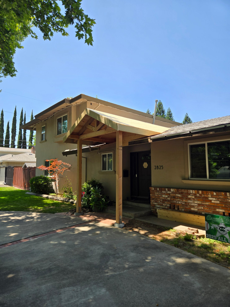 Gabled Entry Addition