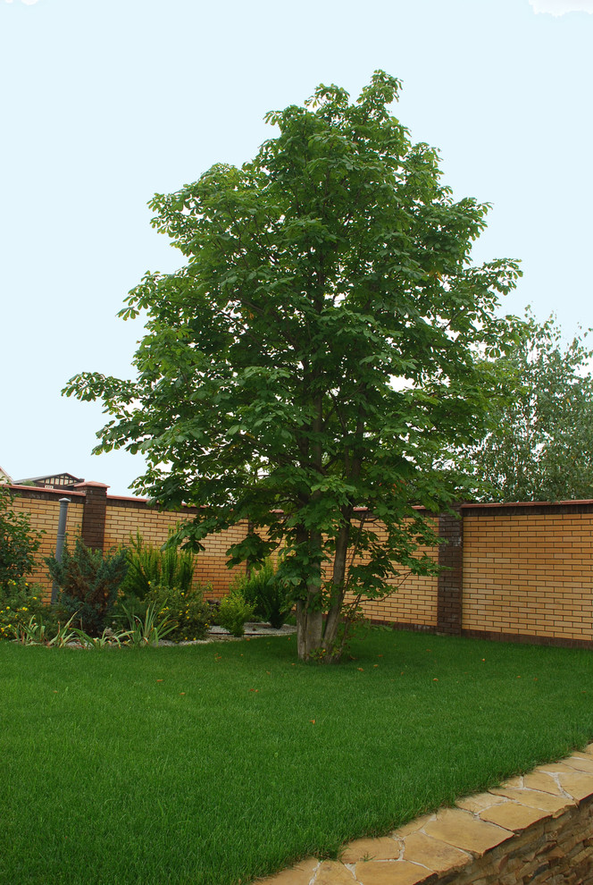 Сад на сложном рельефе