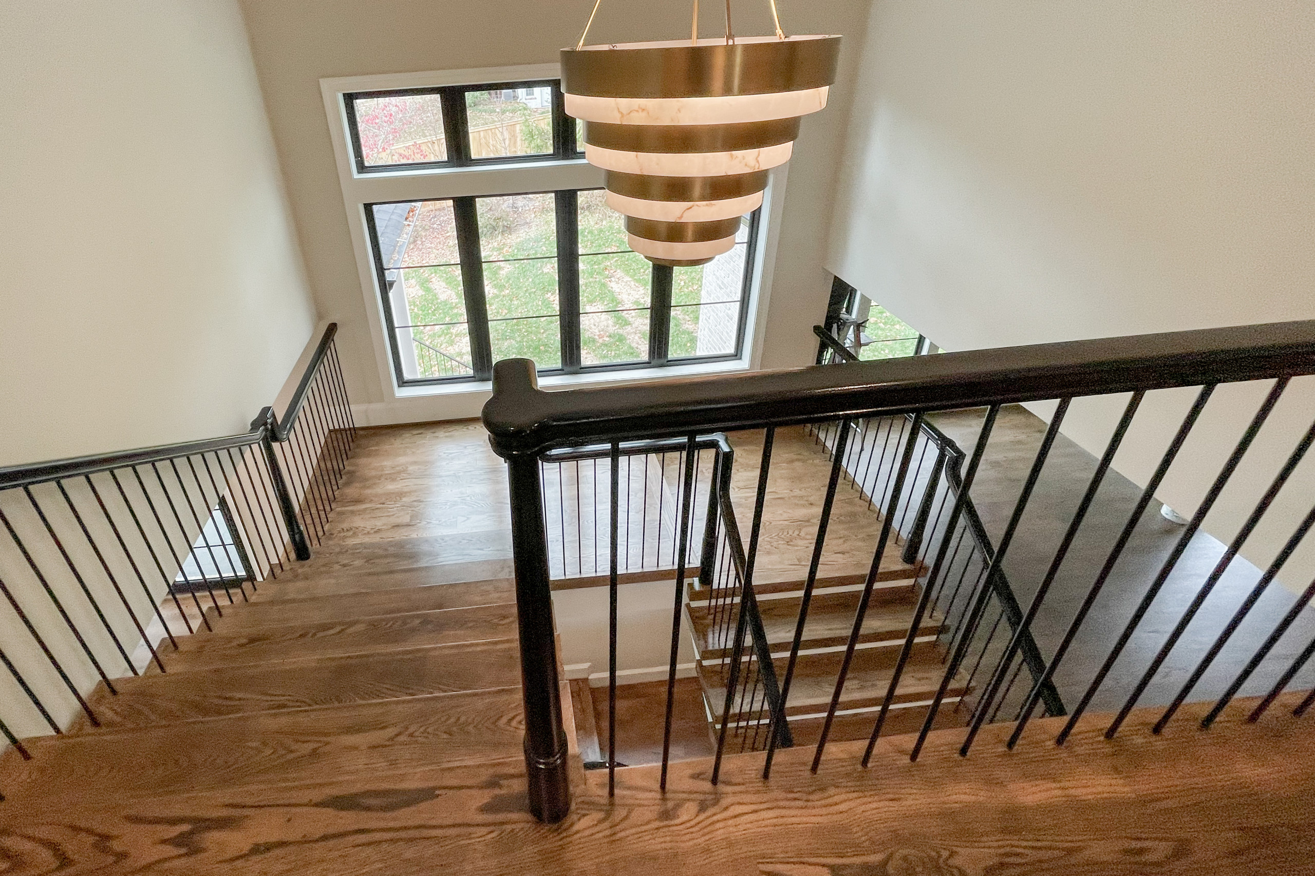 89_Eclectic and Edguy Staircase in French Contemporary Residence, McLean VA 2210