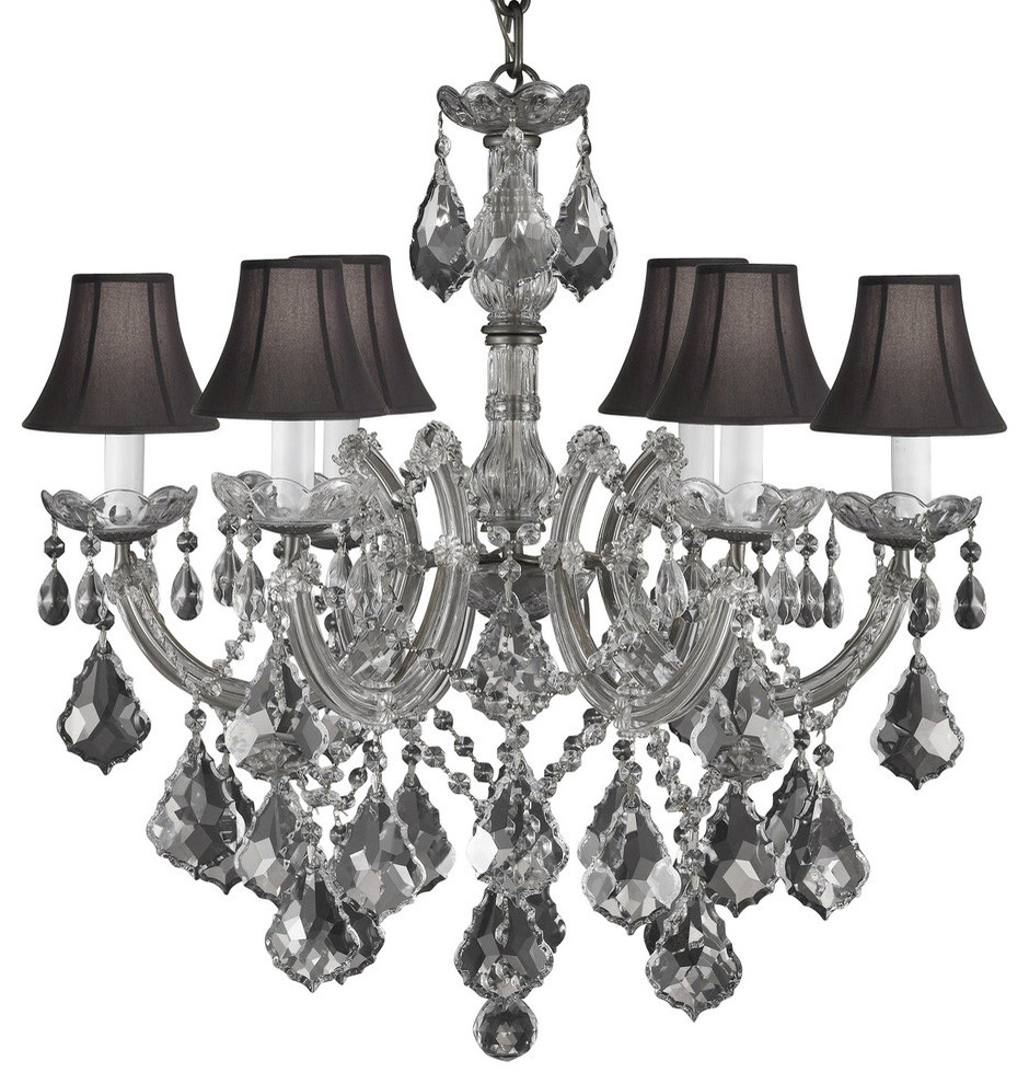 Maria Theresa Crystal Chandelier Empress Crystal With Black Shades