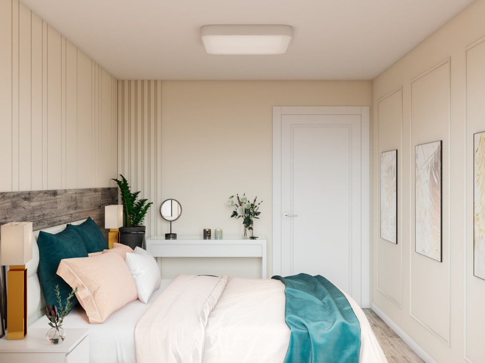 Дизайн - проект двухкомнатной "Брежневки" в г. Москва