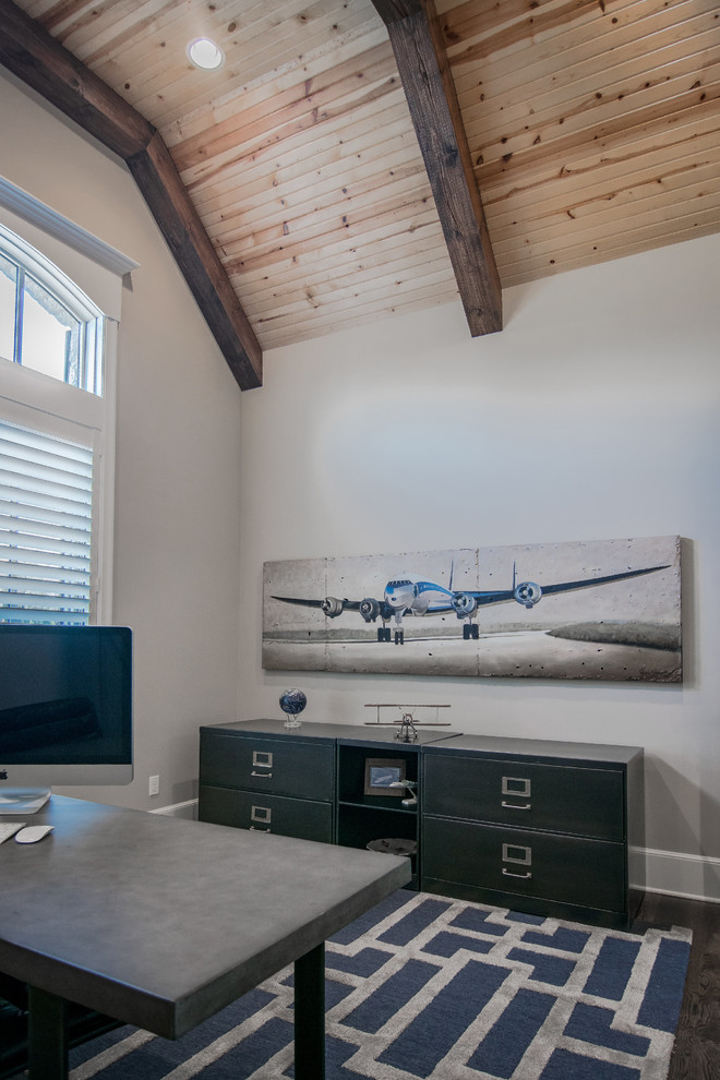 Home design - transitional home design idea in Kansas City