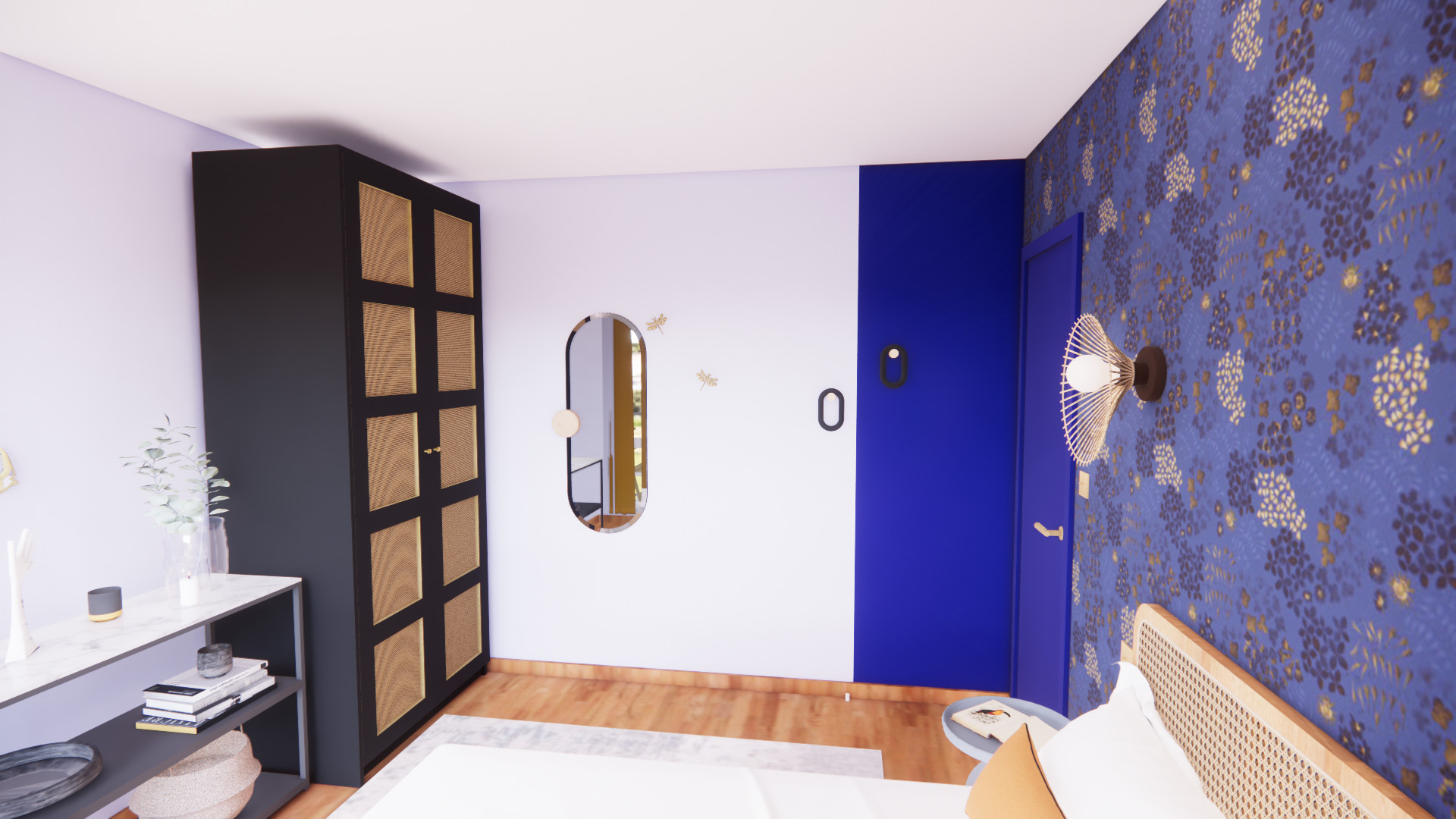 Projet 3D - Aménagement d'une chambre d'amis