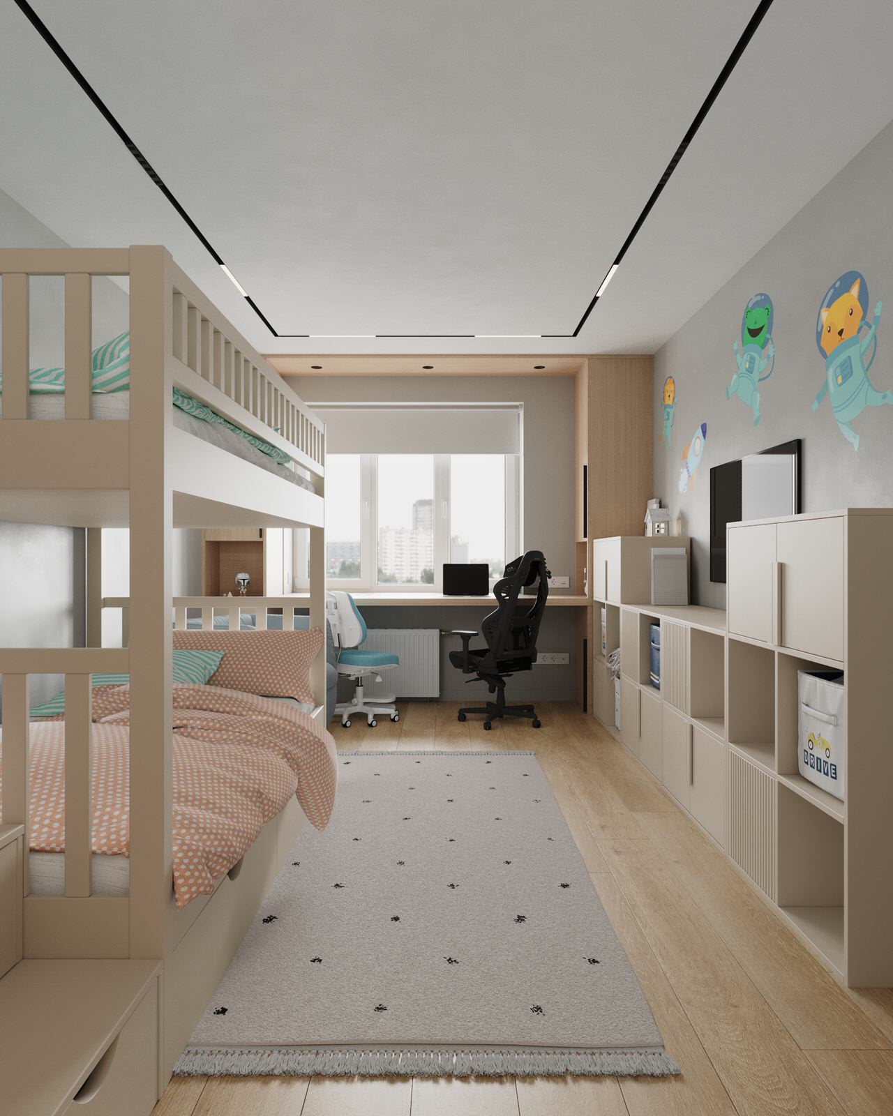 Дизайн проект квартиры 87м