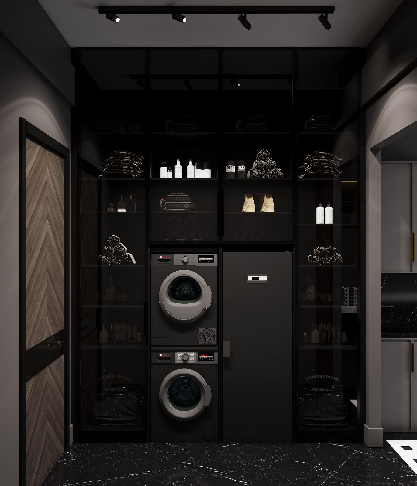 Фахверковый дом на 300 м2, в стиле ар-деко