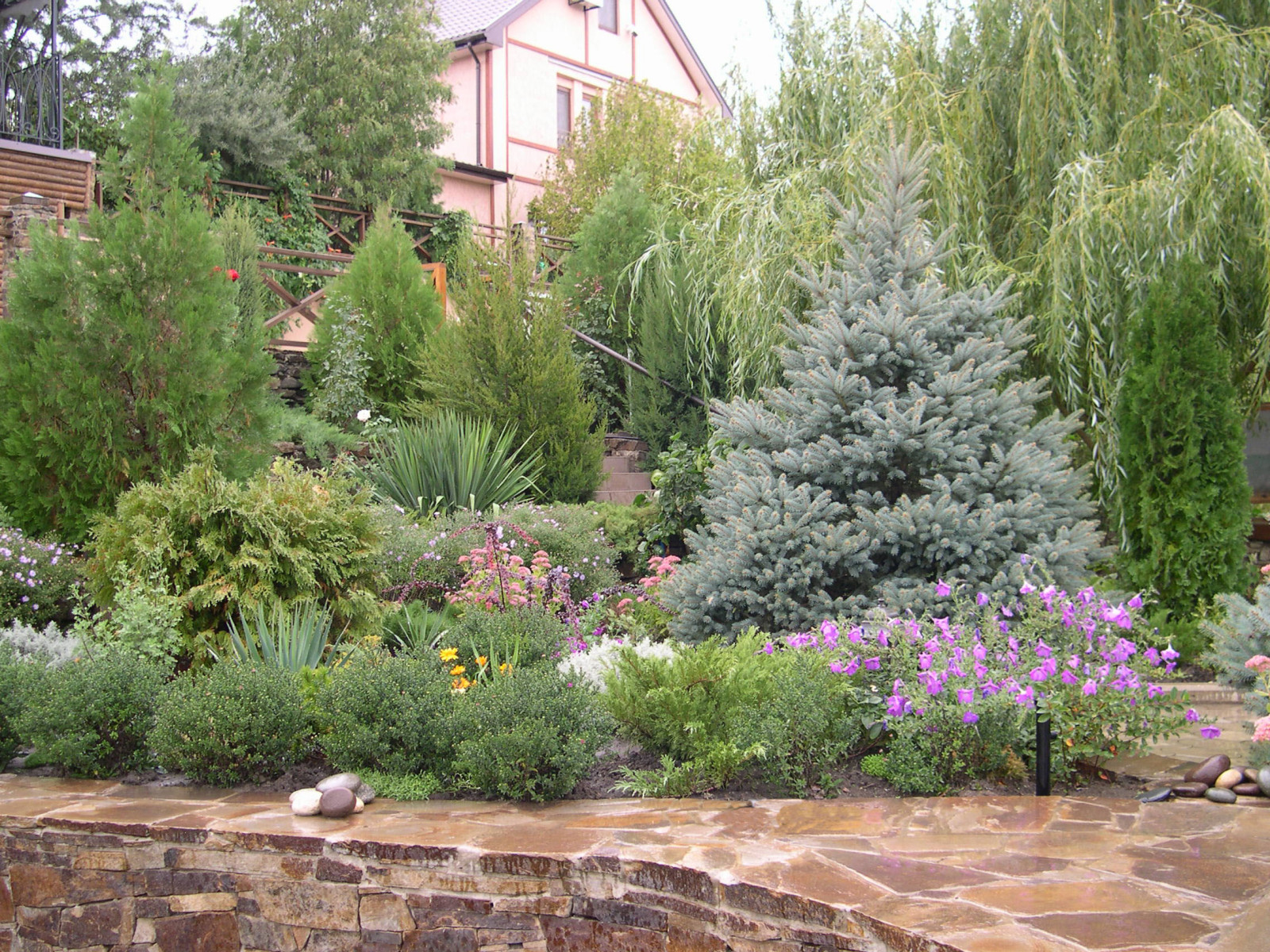 Ландшафт на рельефе